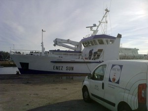 Enez-Sun "Enez-Sun" de la compagnie maritime "Penn Ar Bed"