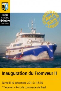 Inauguration du Fromveur-II Inauguration du Fromveur-II